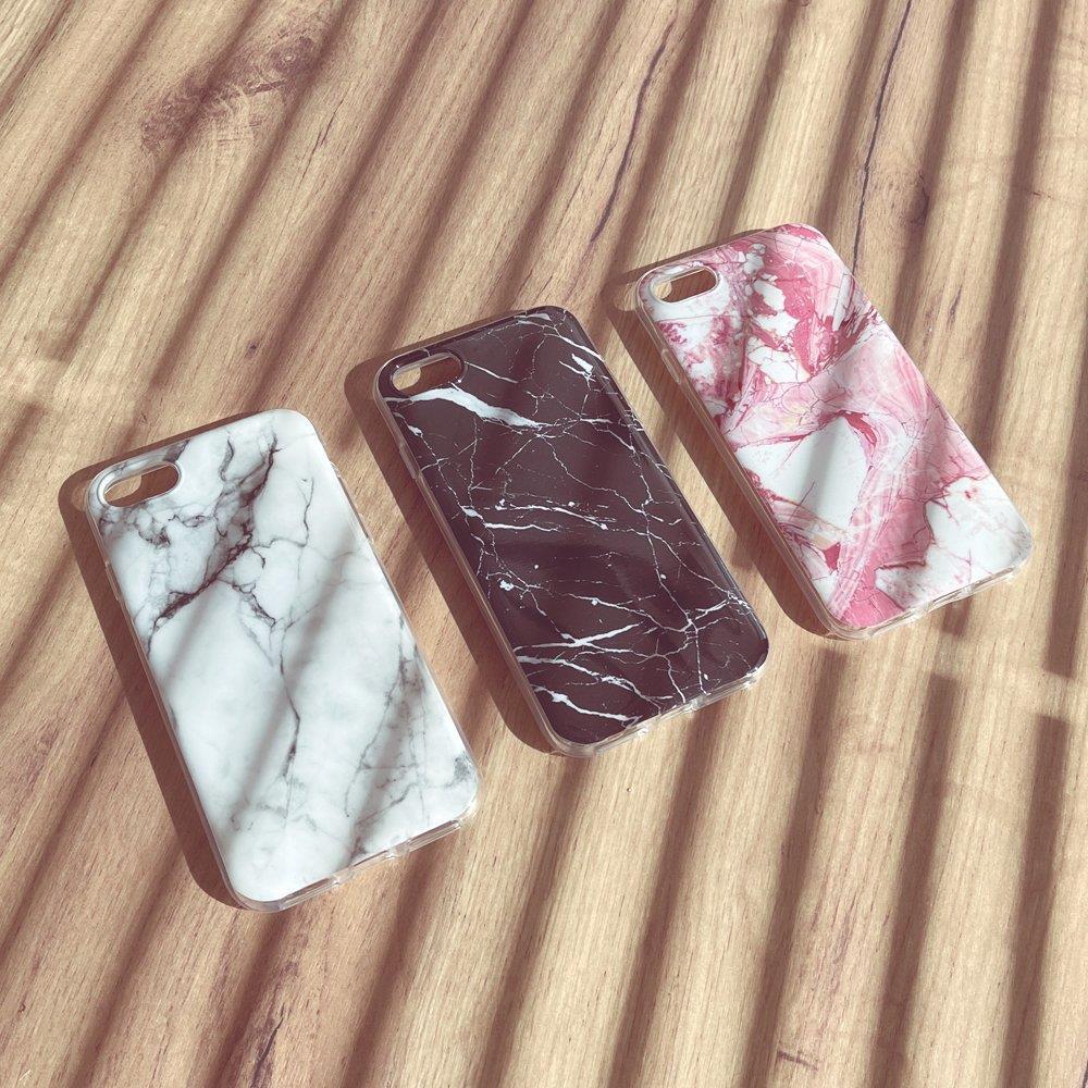 Wozinsky Marble σιλικονάτη θήκη για Apple iPhone 13 Pro Max - Λευκό