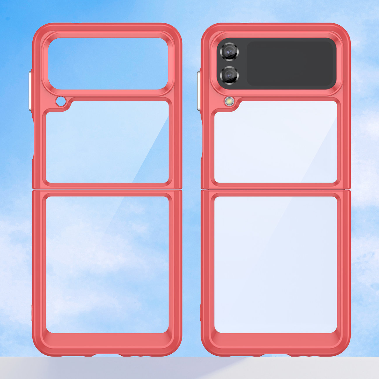 Outer Space θήκη για Samsung Galaxy Z Flip 3 - Ροζ