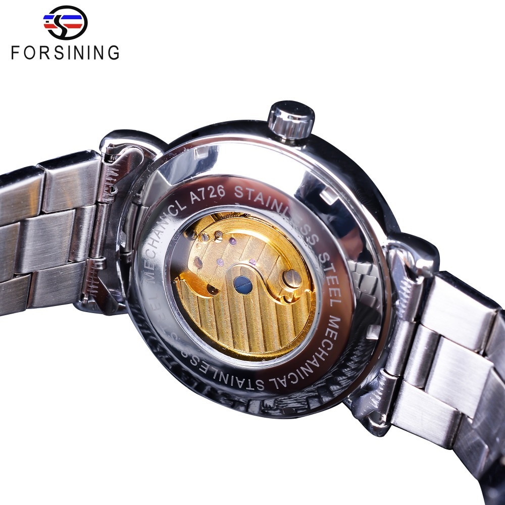 Ρολόι FORSINING LU-14505 - Μαύρο