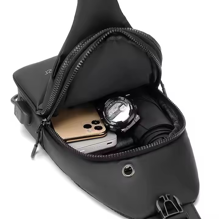 Τσάντα ώμου WEIXIER SP-35644 - Μαύρο