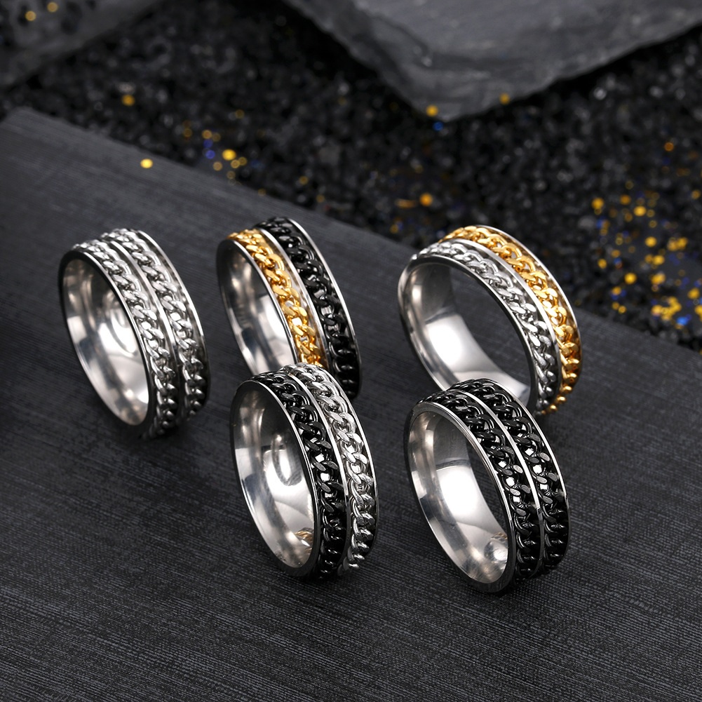 Δαχτυλίδι WA-17053 - Μαύρο / 62mm