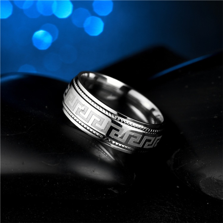 Δαχτυλίδι WE-17436 - Ασημένιο / 57mm
