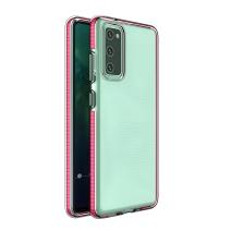 Θήκη Spring clear TPU για Xiaomi Redmi K40/Poco F3/Mi 11i/Redmi K40 Pro/Redmi K40 Pro+ - Ροζ