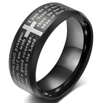 Δαχτυλίδι SA-31853 - Μαύρο / 67mm