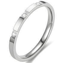 Δαχτυλίδι UL-17523 - Ασημένιο / 62mm